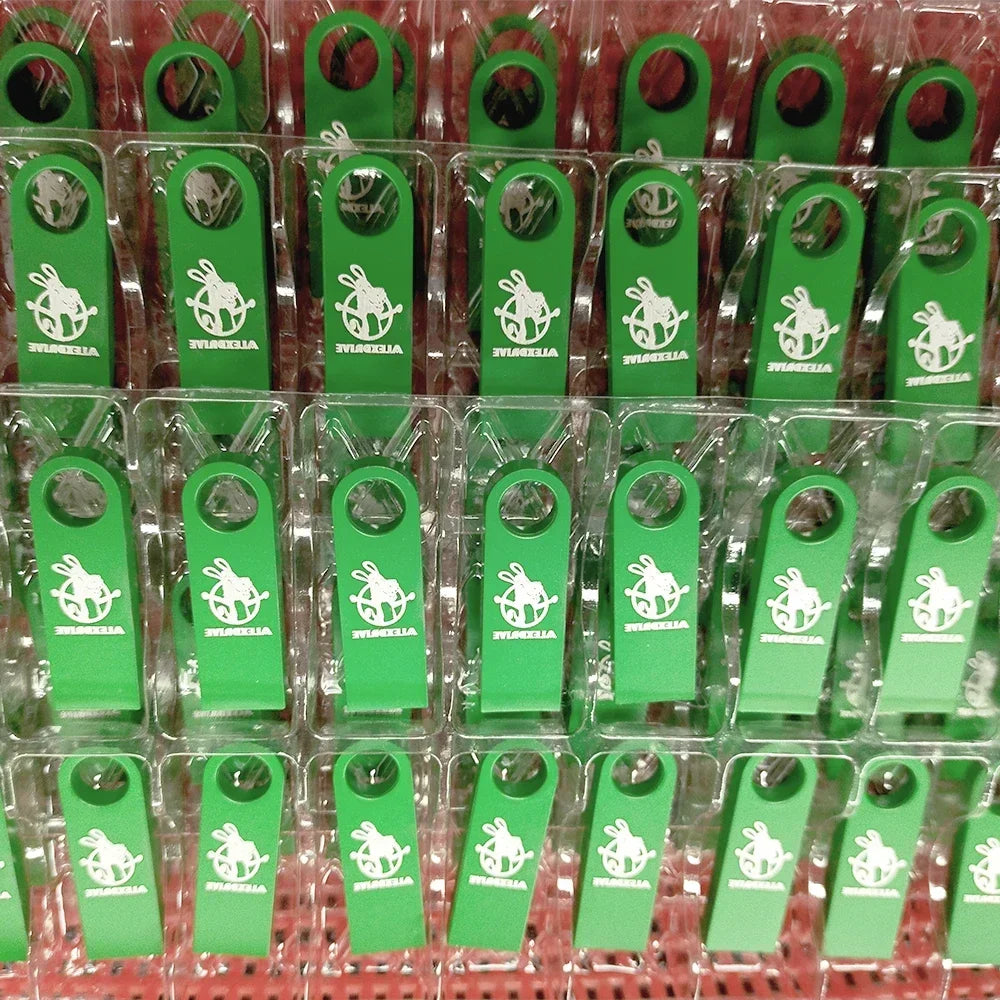 50-Pack Gold Key USB Flash Drives | Custom Logo 4GB–128GB USB Flash Drive PRIMED