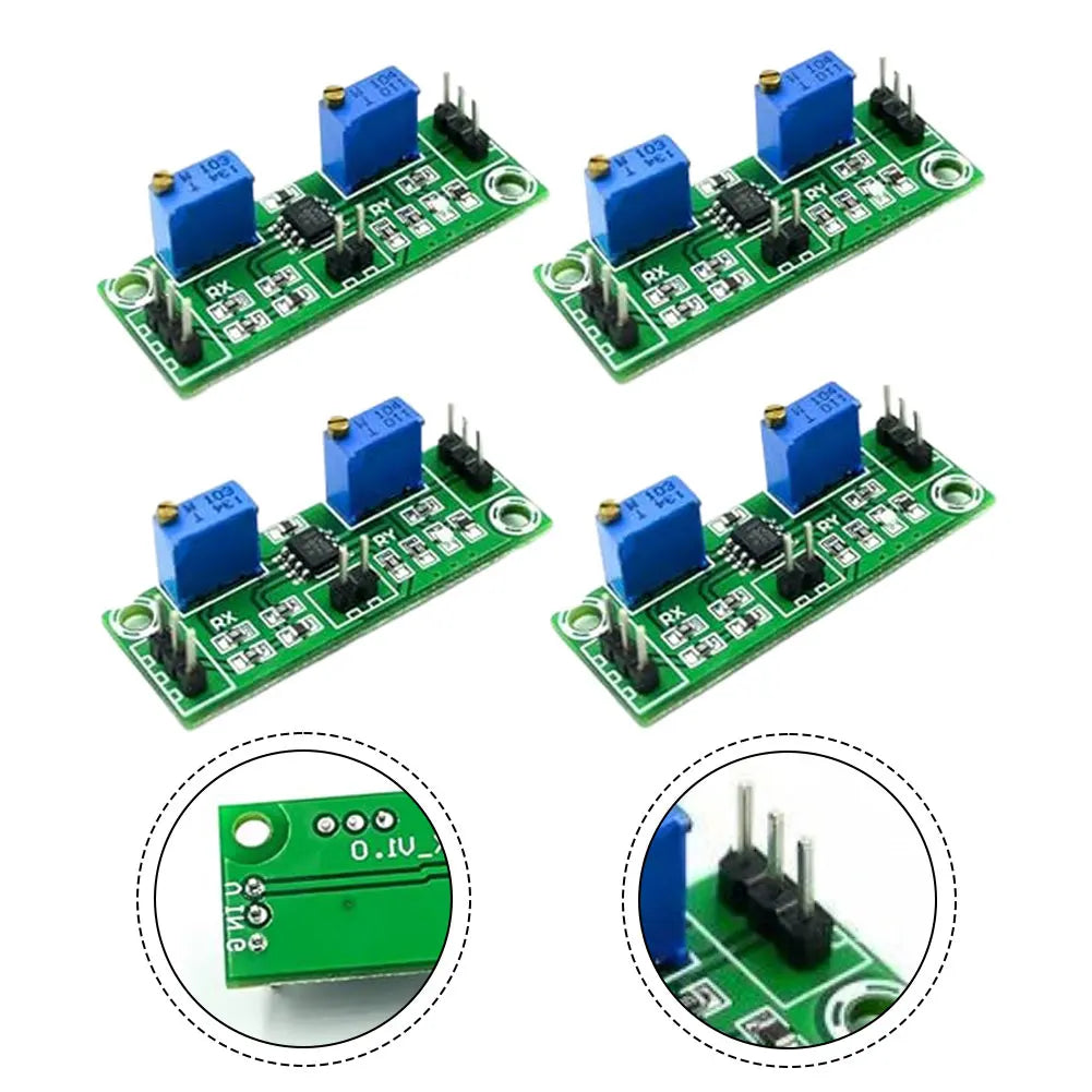 4-Pack LM358 Signal Amplifier Modules with Adjustable Potentiometers Signal Amplifier Module PRIMED