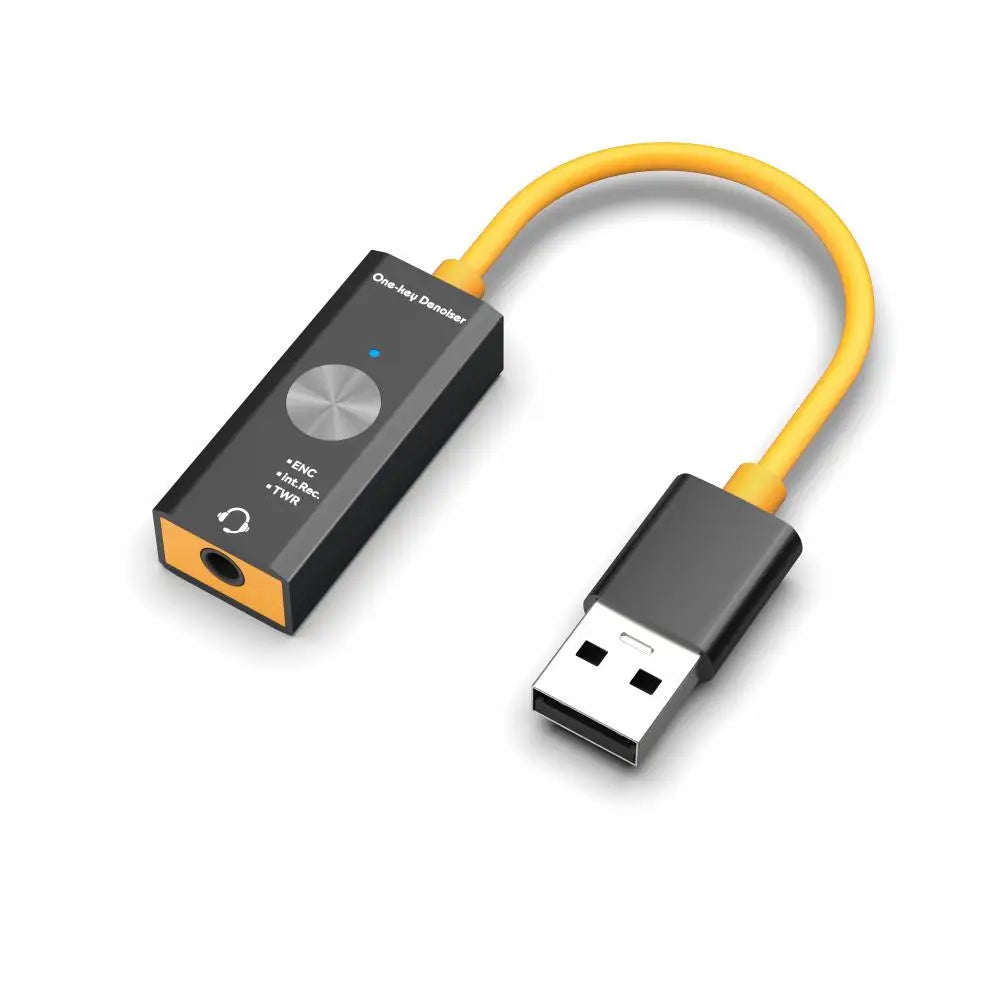 USB Type-C Sound Card DSP ENC Noise Cancellation 48kHz