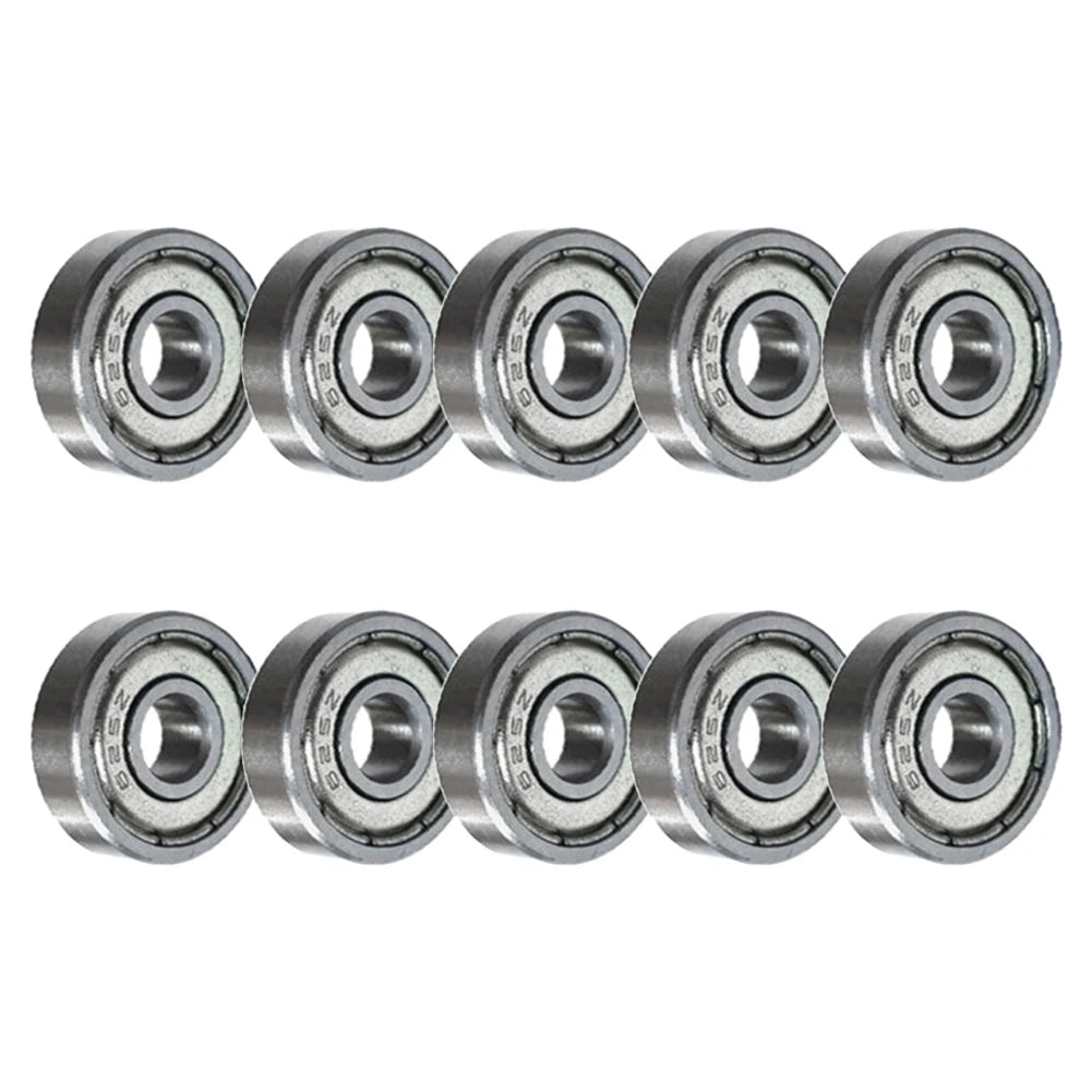 10-Pack 625ZZ Mini Ball Bearings 5x16x5mm – Carbon Steel Miniature Ball Bearing PRIMED as show