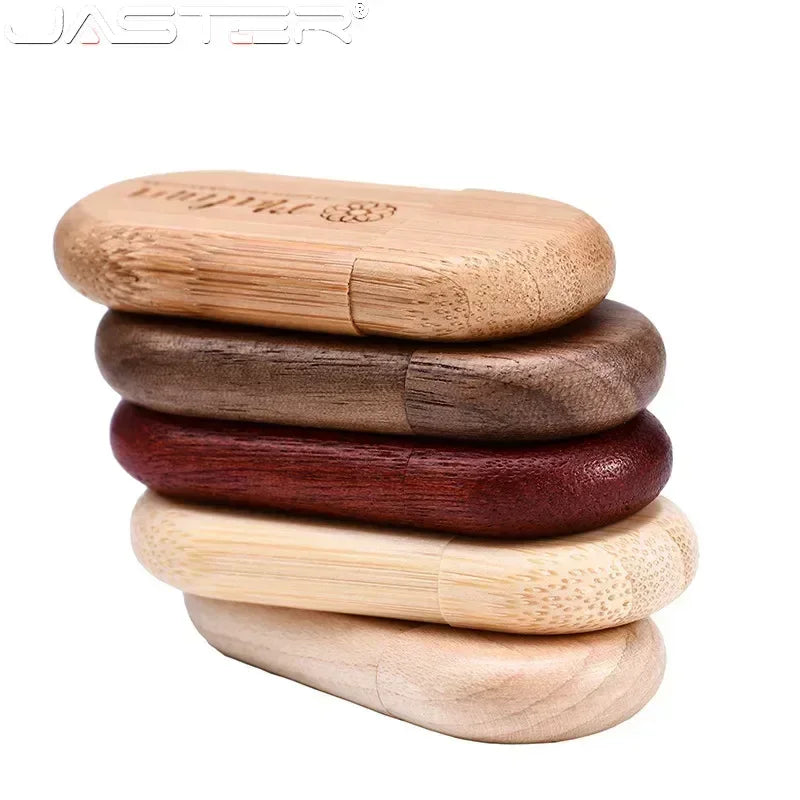 Wooden USB Flash Drive Gift Box | Custom Logo 16/32/64GB Custom USB Flash Drive PRIMED