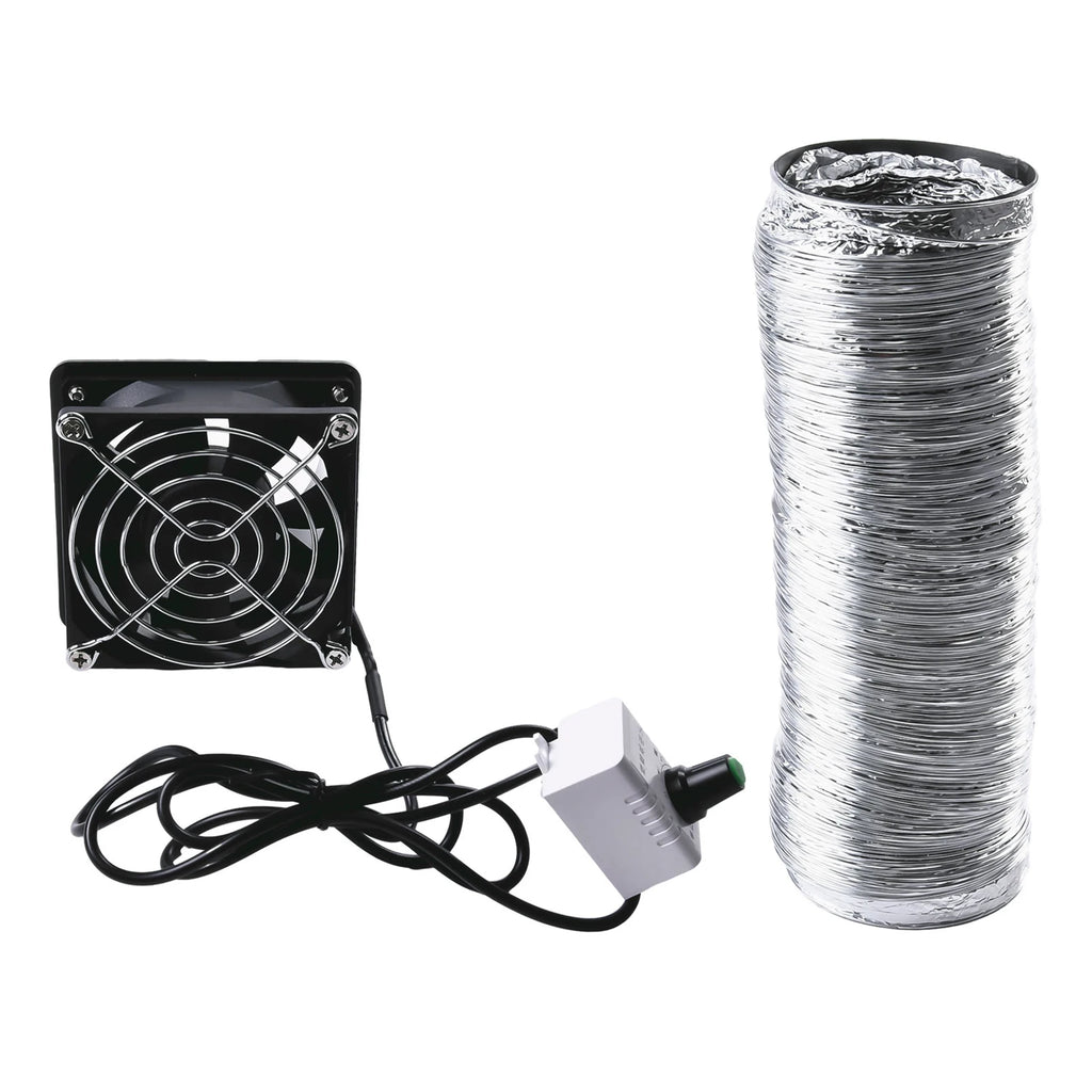 USB Fume Extractor Fan Kit – Adjustable Duct Pipe Set Fume Extractor Fan PRIMED