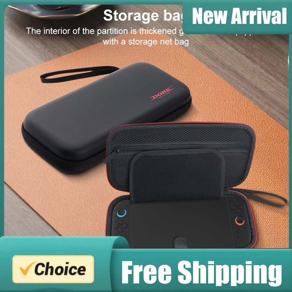 EVA Carrying Case for Nintendo Switch 2 + 8-Slot Game Bag Game Console Case PRIMED