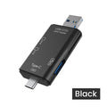 6-in-1 USB 3.0 Card Reader SD TF OTG Adapter Type-C Micro USB USB Card Reader PRIMED 6 in1 USB2.0 China Mainland