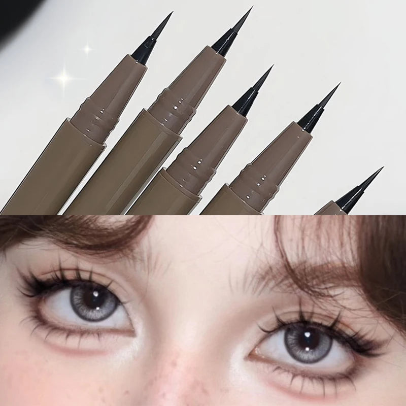 SWEET MINT 0.05mm Waterproof Liquid Eyebrow & Eyeliner Pen Liquid Eyebrow Pen PRIMED