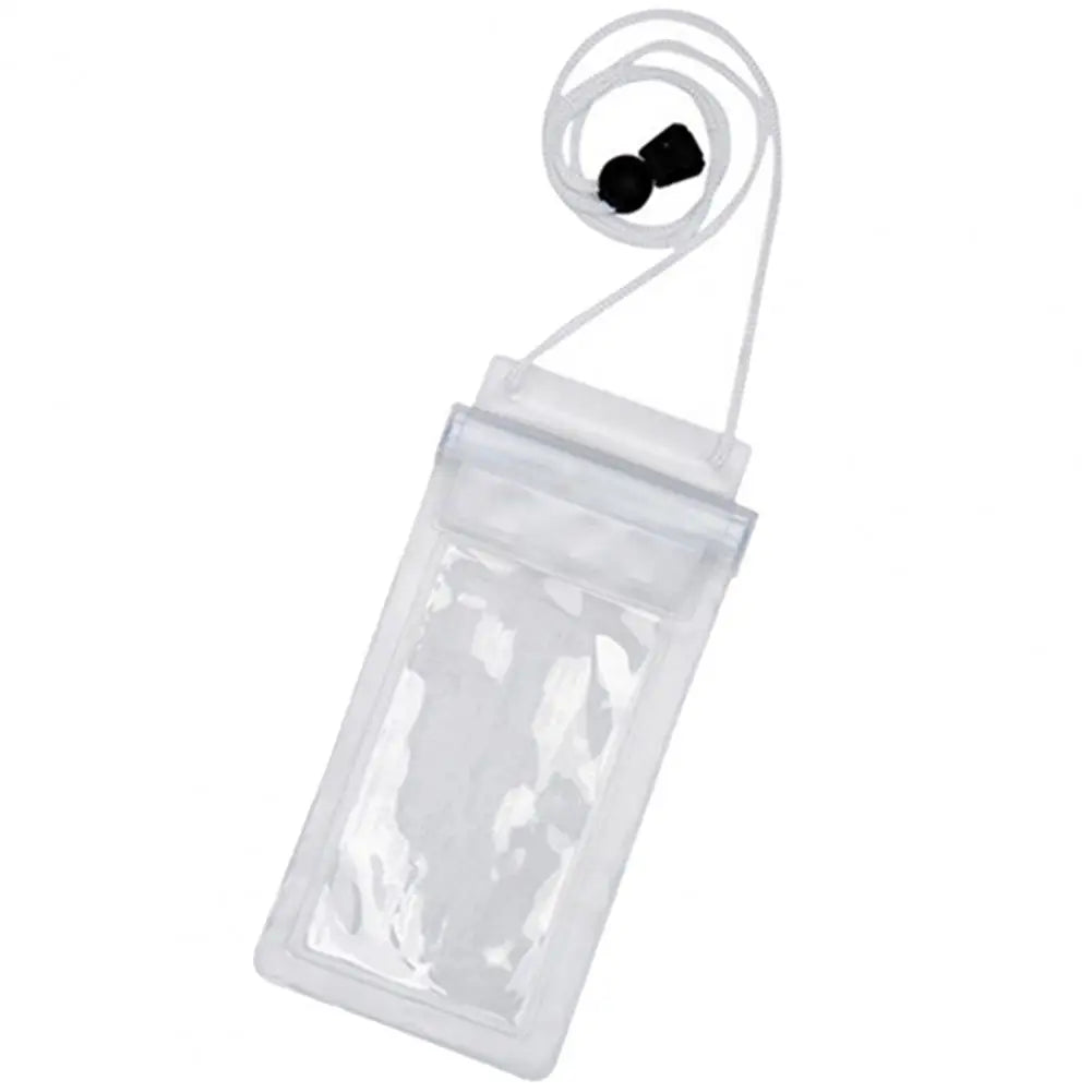 Waterproof Phone Pouch Dry Bag – Beach, Swim & Camping Waterproof Phone Pouch PRIMED WHITE