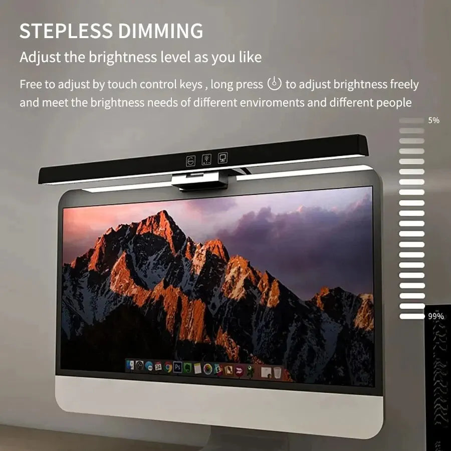 GGBEE LED Monitor Light Bar – Dimmable USB Desk Lamp 33/50cm LED Monitor Light Bar PRIMED