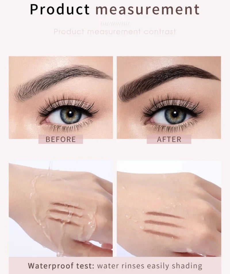 Blana Dual-Head Rotating Eyebrow Pencil – Waterproof 24H Eyebrow Pencil PRIMED