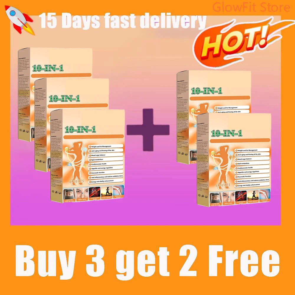 10-in-1 Body Care Patch | Waist, Abdomen & Leg Toning