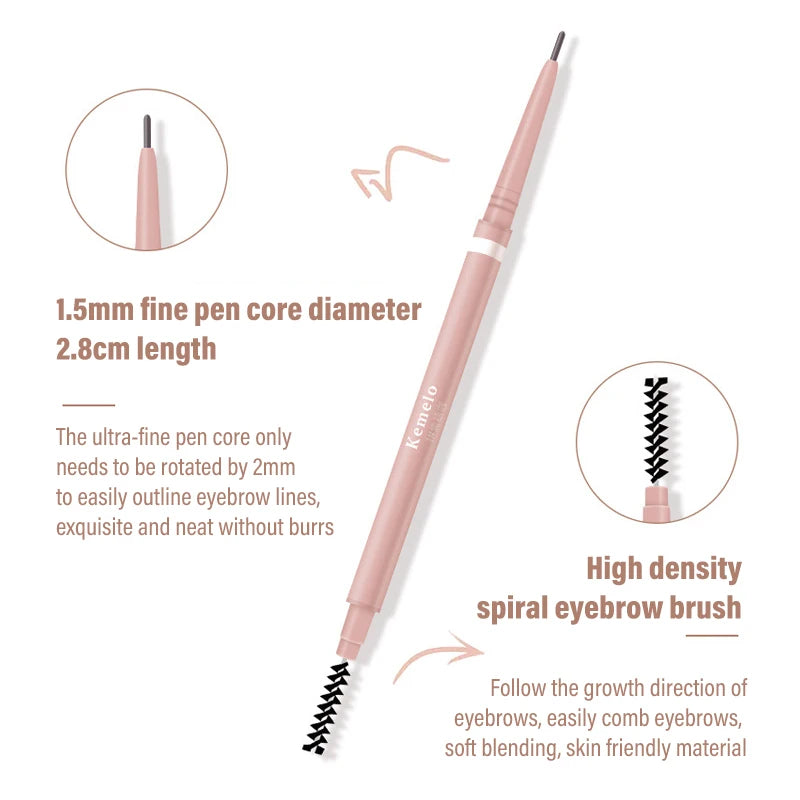 Ultra Fine Double-Ended Eyebrow Pencil 6 Colors | Waterproof Eyebrow Pencil PRIMED