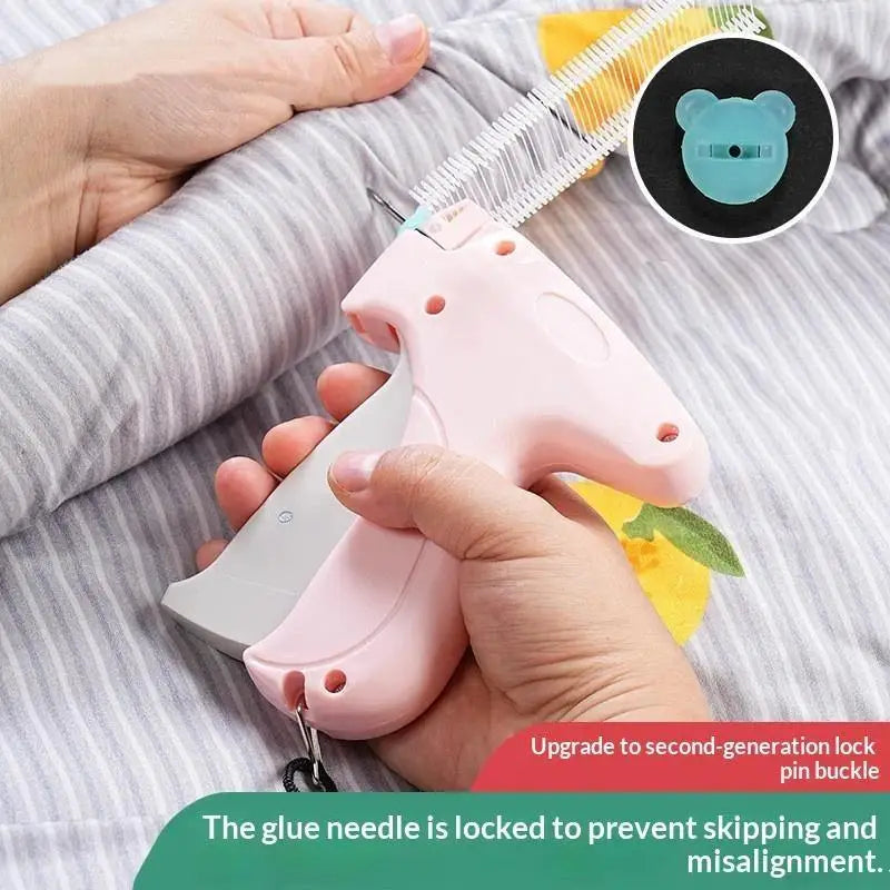 Handheld Quilt Fastener Tool – DIY Fabric Fixing & Mending Fabric Fastener Tool PRIMED