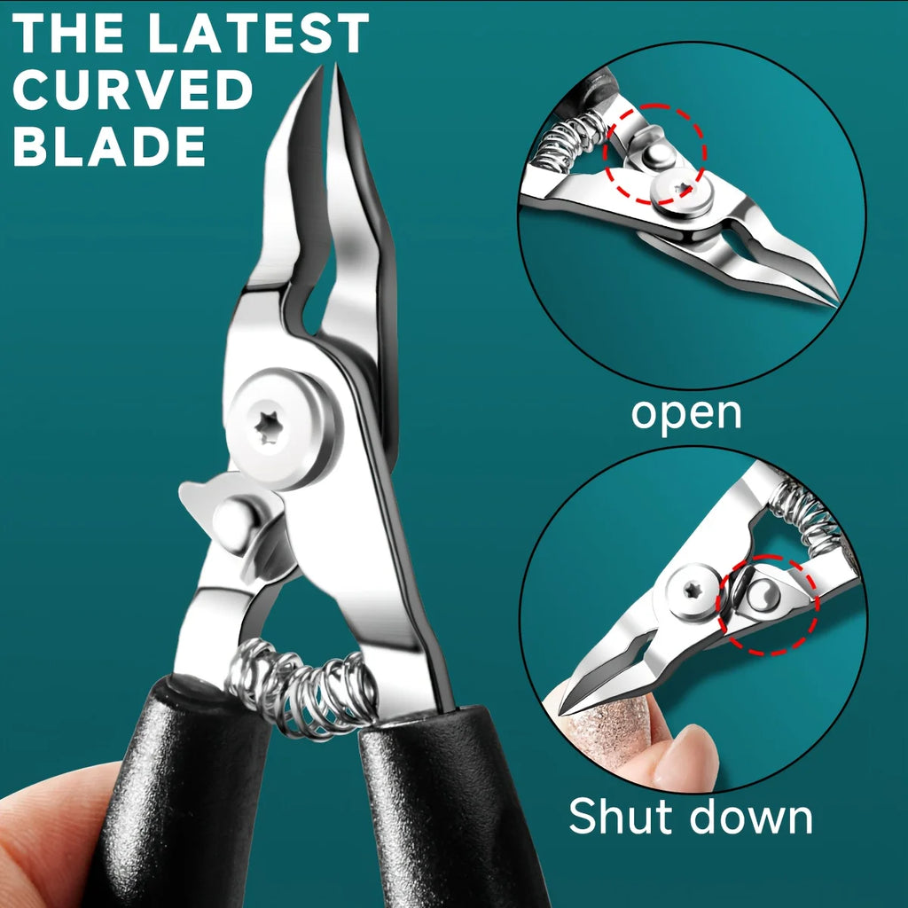 Thick Toenail Clipper Kit – Stainless Steel Precision Trimmer Toenail Clipper Set PRIMED