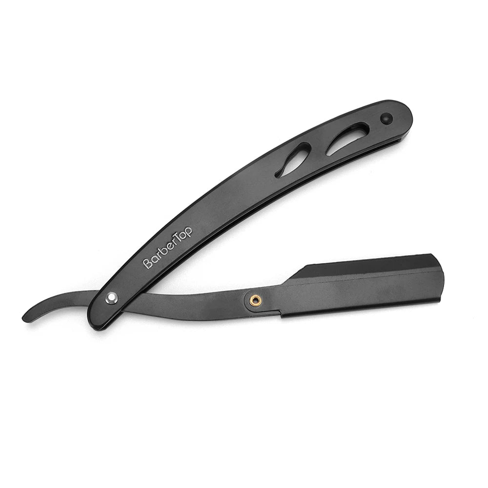 Men's Folding Shavette Razor – Replaceable Blades, 5 Colors