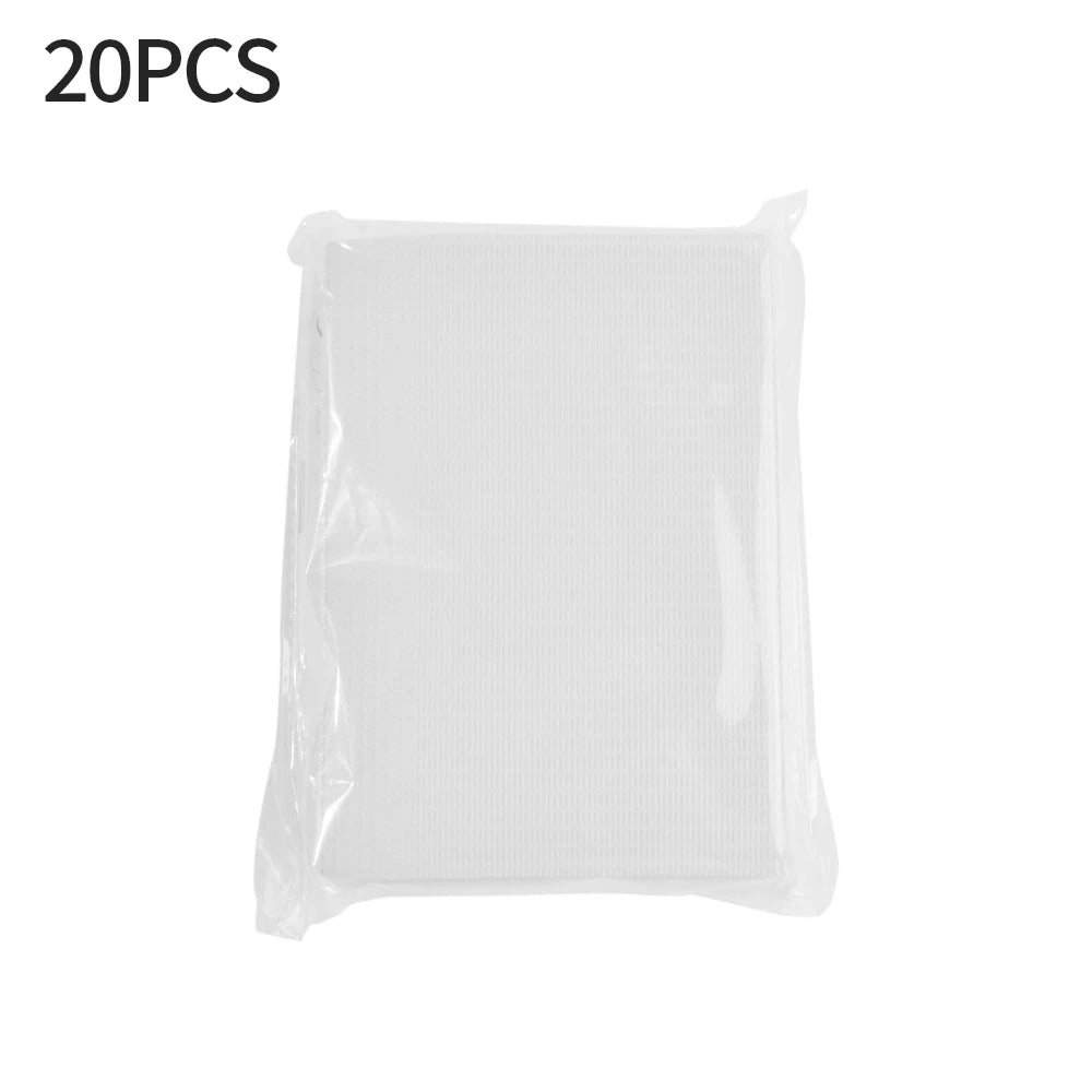 20pcs Disposable Nail Art Table Mats – Waterproof Manicure Pads