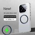 MagSafe Matte Frosted Case for Xiaomi 14 13 13T 14T Pro Phone Case PRIMED Mi12s White