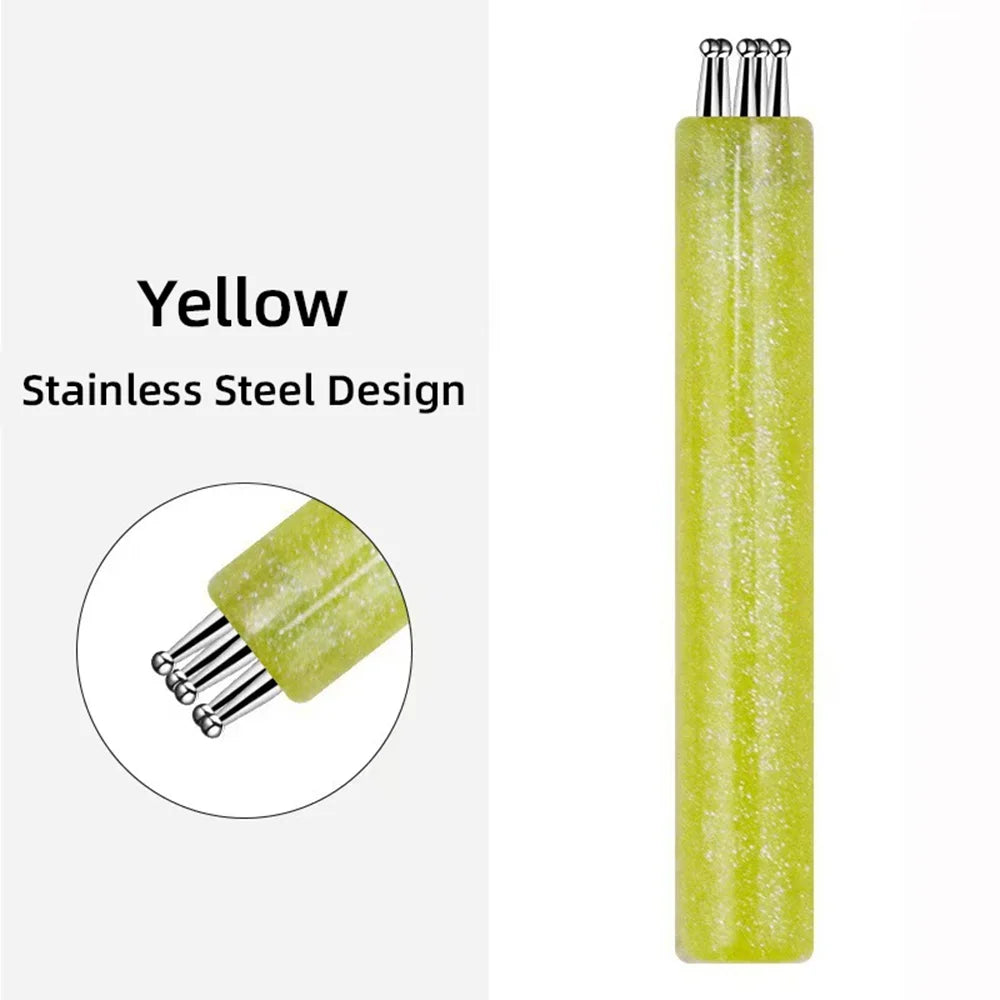 Five-Petal Flower Nail Art Dotting Pen – Diamond Setting Tool Nail Art Dotting Tool PRIMED A4