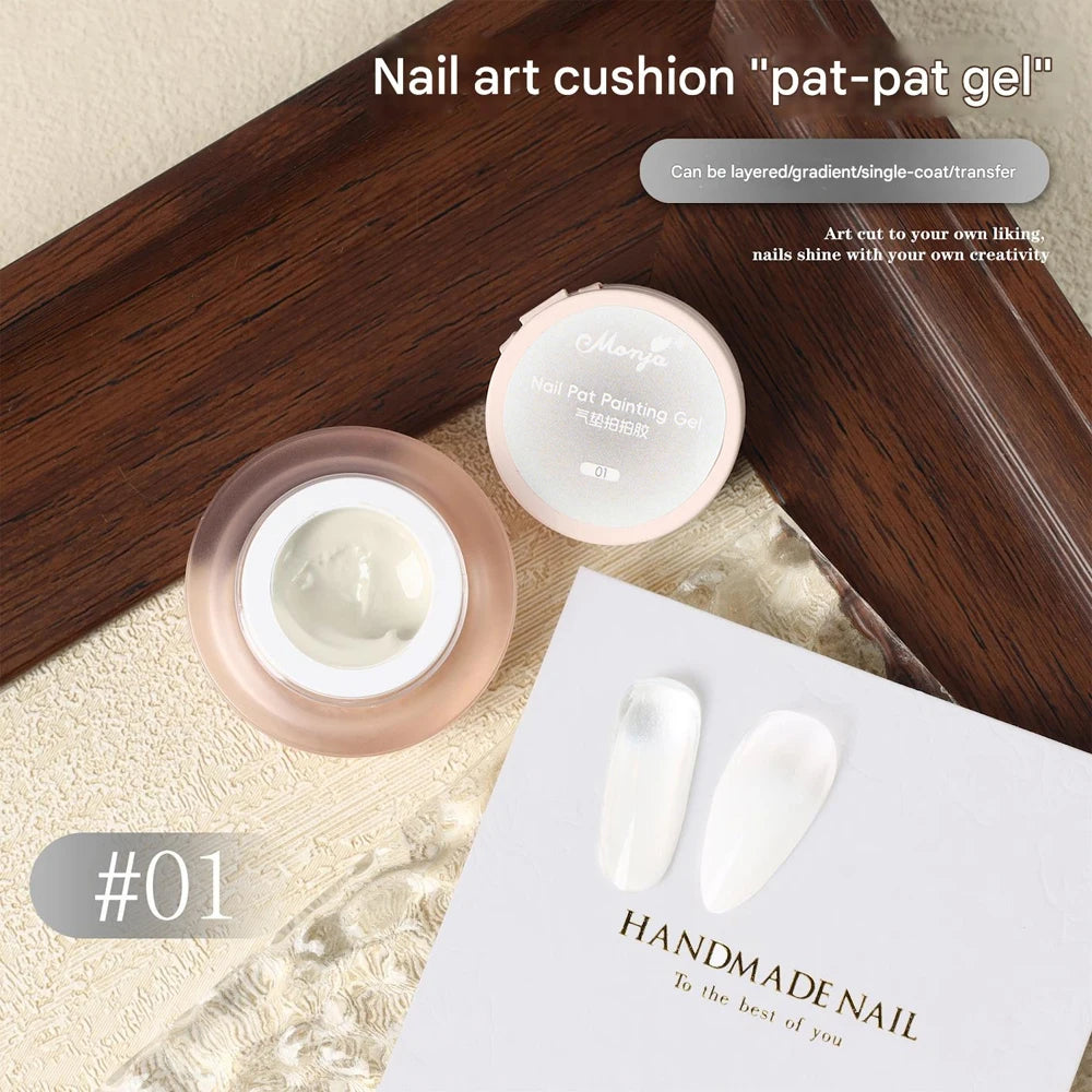 5g Air Cushion Patting Gel – Gradient Ombre UV/LED Nail Art Nail Art Gel PRIMED 01