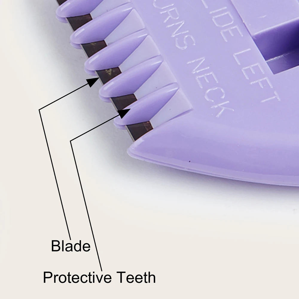 Dual Edge Hair Razor Comb – Thinning & Cutting Tool