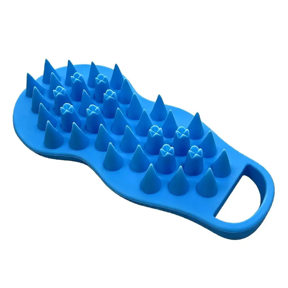 Soft Silicone Scalp Massage Brush – Anti-Slip Shower Comb Scalp Massage Brush PRIMED B