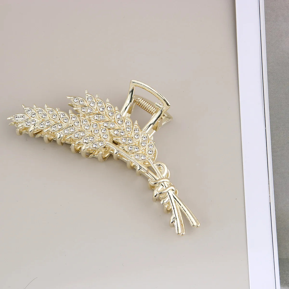 Rose Tulip Flower Claw Clip – Metal Shark Hair Clip Women
