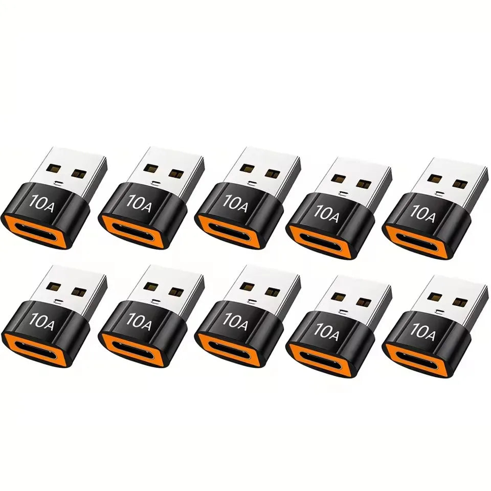 USB-C to USB-A OTG Adapter | Fast Data Transfer for All Devices USB OTG Adapter PRIMED 10pcs USB A Male