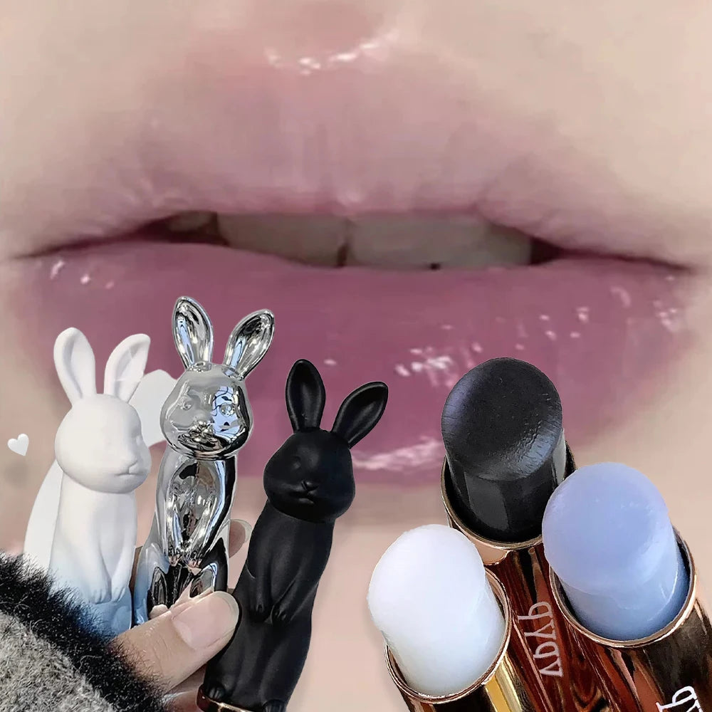 QICIY Rabbit Color-Changing Tinted Lip Balm | Moisturizing Tinted Lip Balm PRIMED