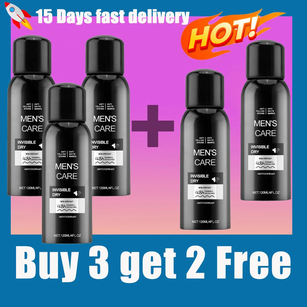 Men's Antiperspirant Deodorant Spray | All-Day Freshness Antiperspirant Spray PRIMED Buy 3 Get 2 Free