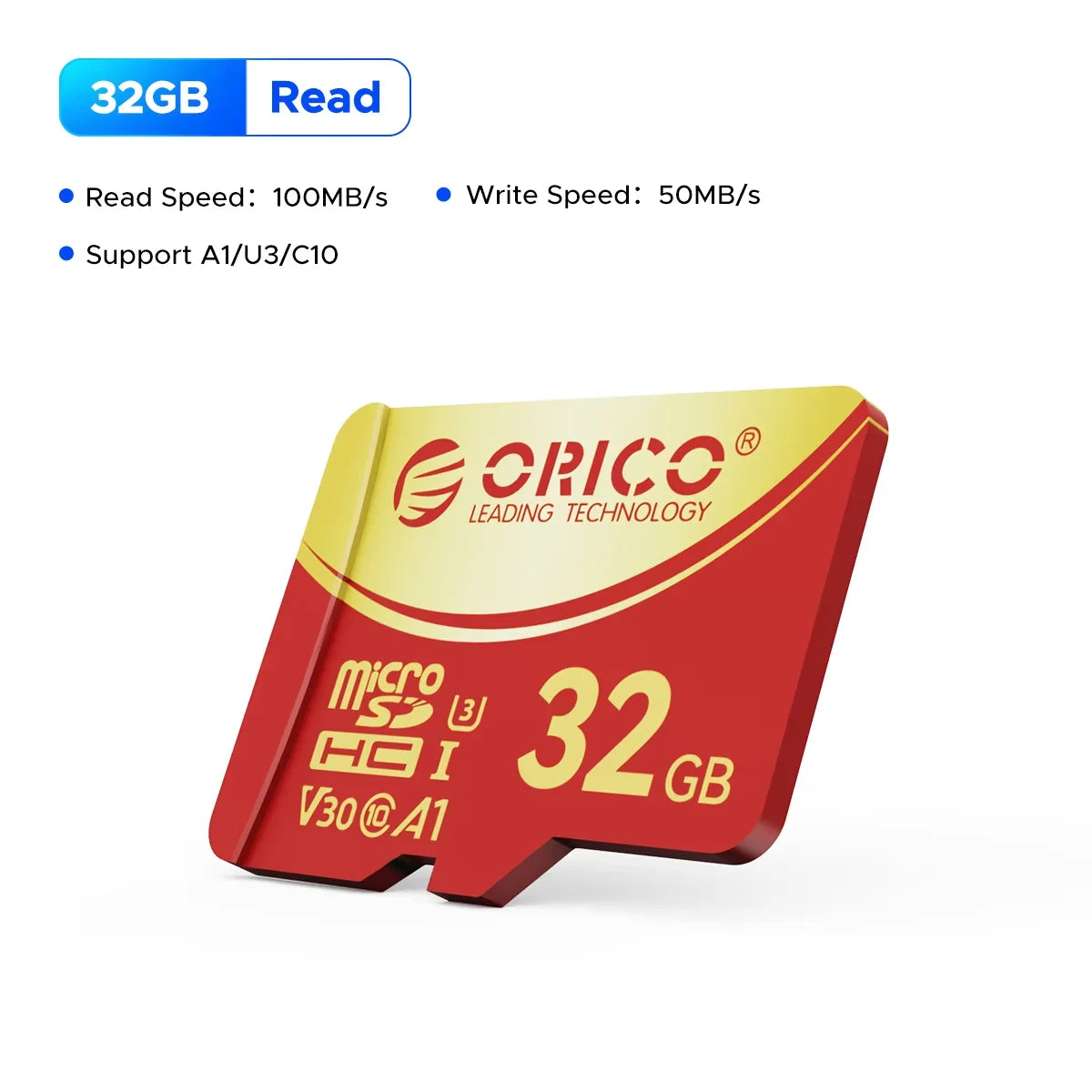ORICO Micro SD Card 16–128GB A1 U3 Class 10 | Camera & Drone Micro SD Card PRIMED 32GB A1 U3 C10 1 China Mainland