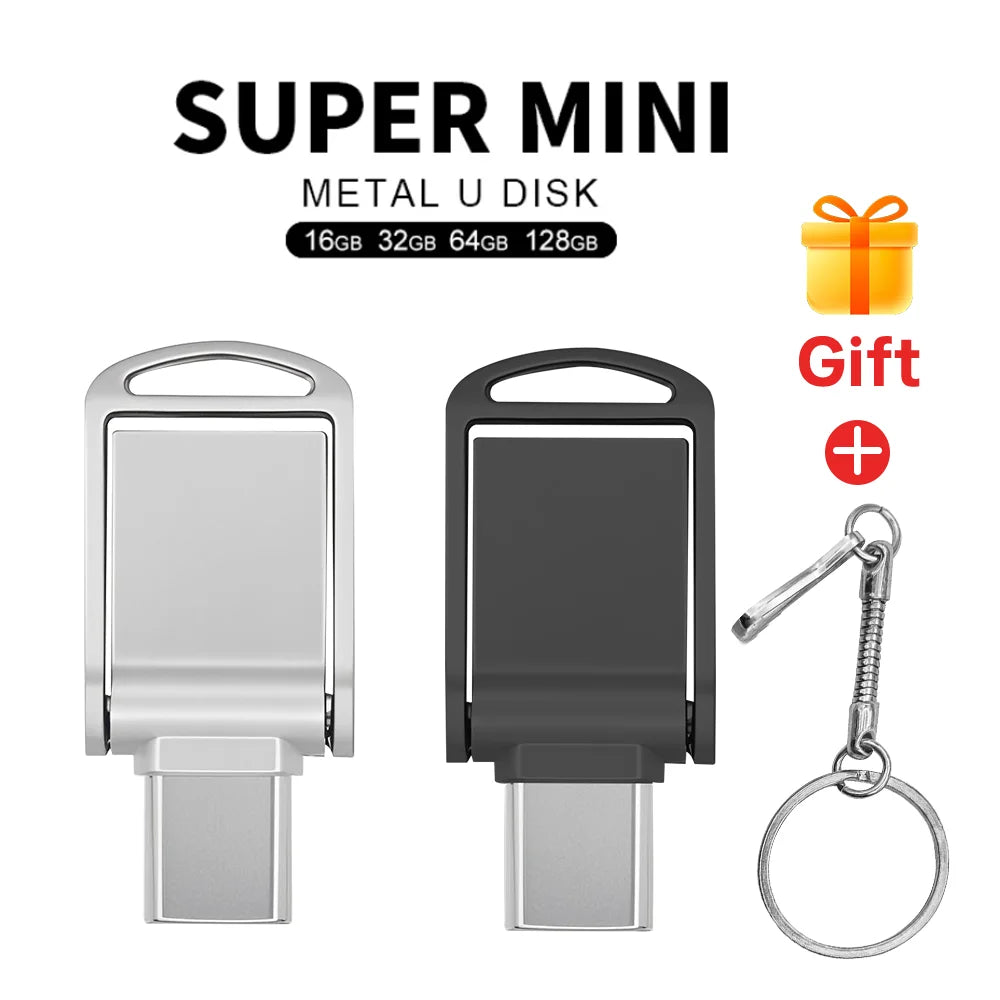 USB-C OTG Flash Drive 16GB 32GB 64GB | Dual Type-C USB 2.0 USB Flash Drive PRIMED