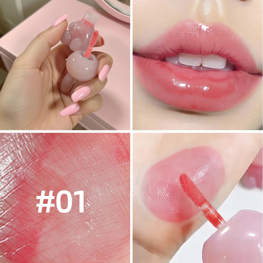 SAM SUGAR Bracelet Keychain Lip Gloss – Hydrating & Long Lasting