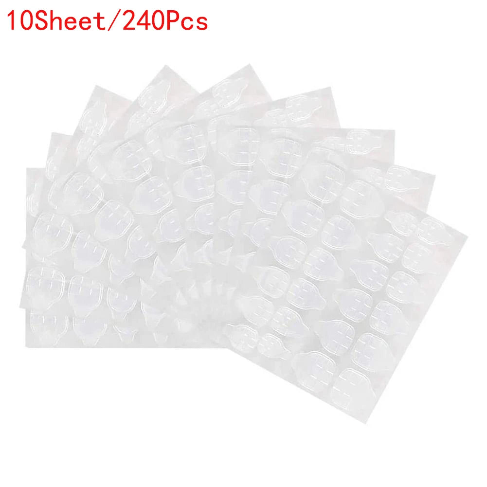 Jelly Nail Glue Adhesive Tabs – Waterproof Double-Sided Stickers