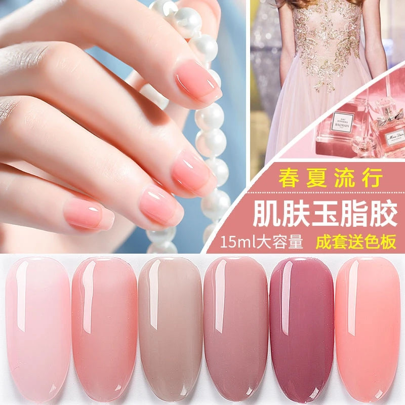 15ml No-Wipe UV Gel Top & Base Coat – Soak-Off Nail Polish