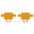 5pcs XT60E-M Mountable Male Plug Connector – RC Battery RC Battery Connector PRIMED 5PCS