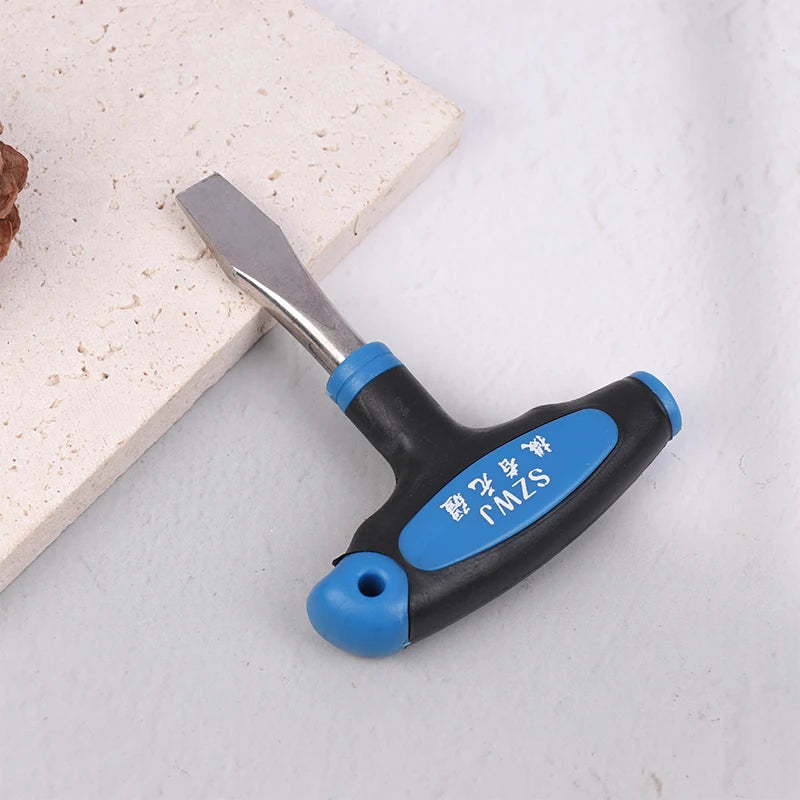 T-Handle Flat Head Screwdriver for Camera Quick Release Plate