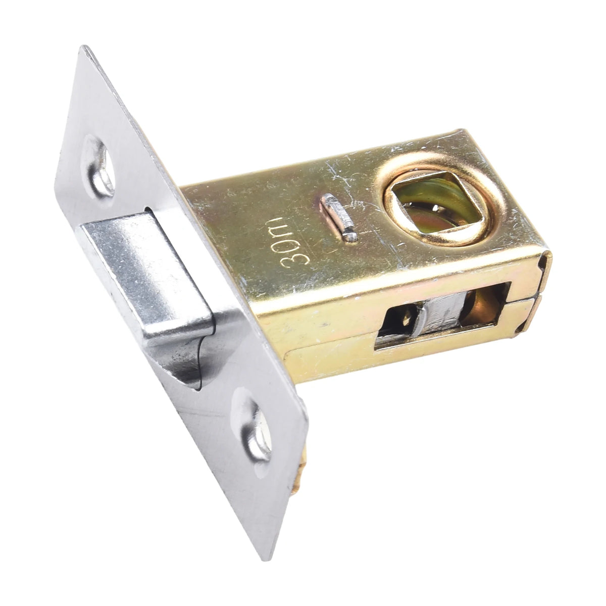 Zinc Alloy Flat Strike Plate for Tubular Mortice Latch