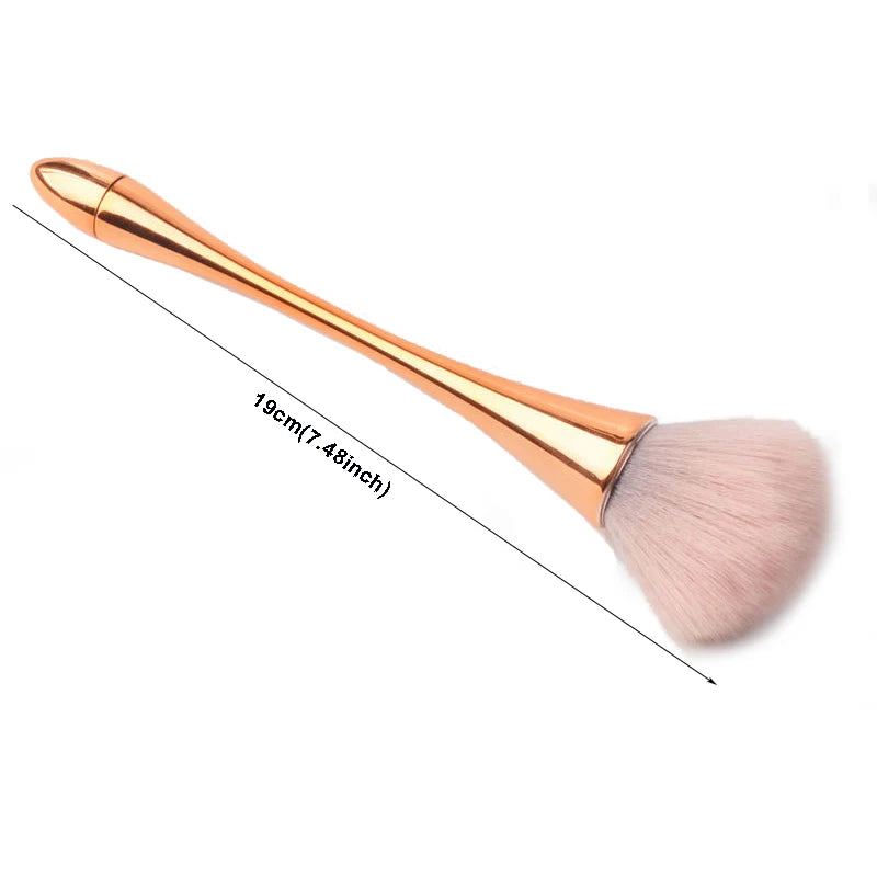 JEARLYU Nail Dust Brush – Soft Bristles & Ergonomic Handle Nail Dust Brush PRIMED