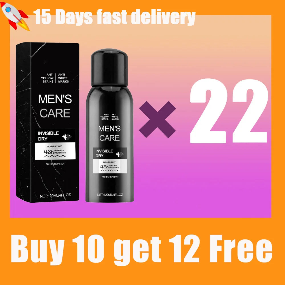 Men's Antiperspirant Deodorant Spray | All-Day Freshness Antiperspirant Spray PRIMED Buy 10 Get 12 Free