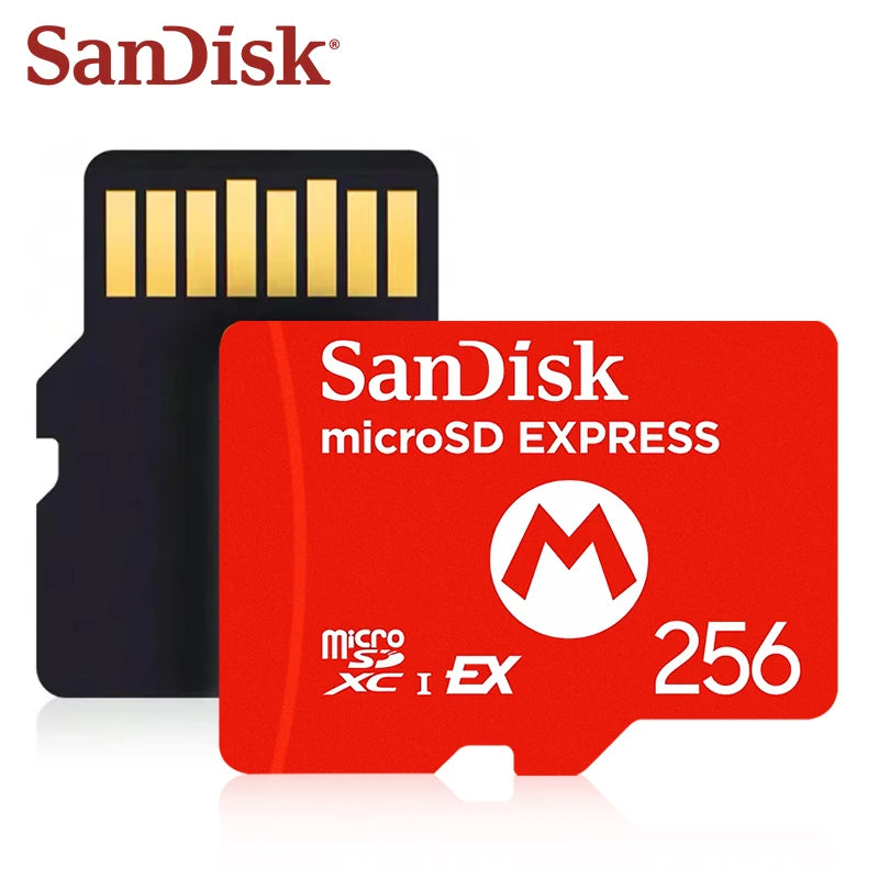 SanDisk 256GB MicroSDXC Express Card – Nintendo Switch 2 MicroSD Memory Card PRIMED