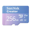 SanDisk microSDXC 128GB–1TB V30 A2 U3 – Up to 190MB/s microSD Memory Card PRIMED 256GB