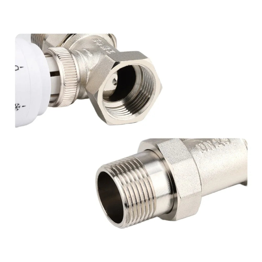 Thermostatic Radiator Valve 1/2" 3/4" 1" | Brass Auto Temp