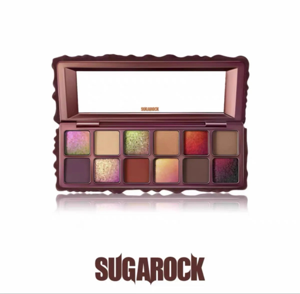Sugarock 12-Color Chameleon Eyeshadow Palette – Matte & Shimmer