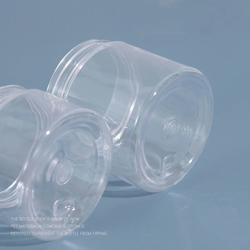 Travel-Size Screw-Top Plastic Cream Bottle | Skincare Storage