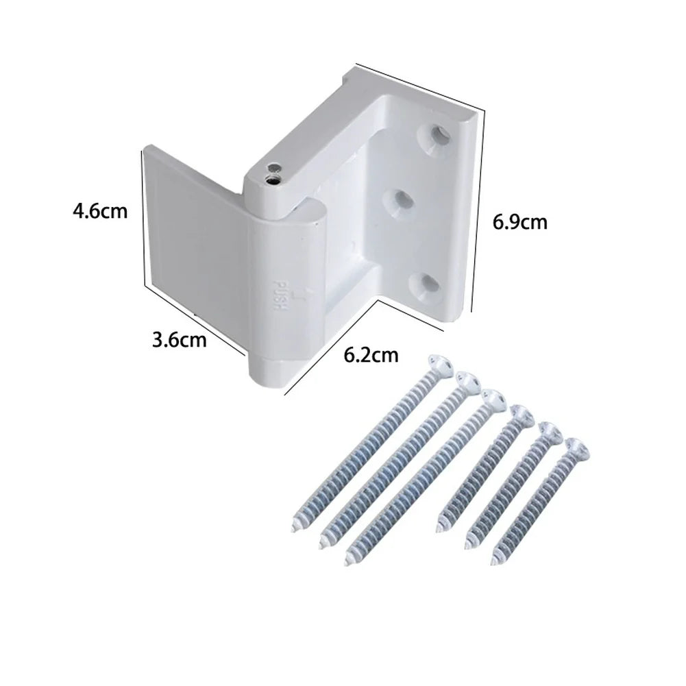 Zinc Alloy Door Latch Security Lock | Modern Minimalist