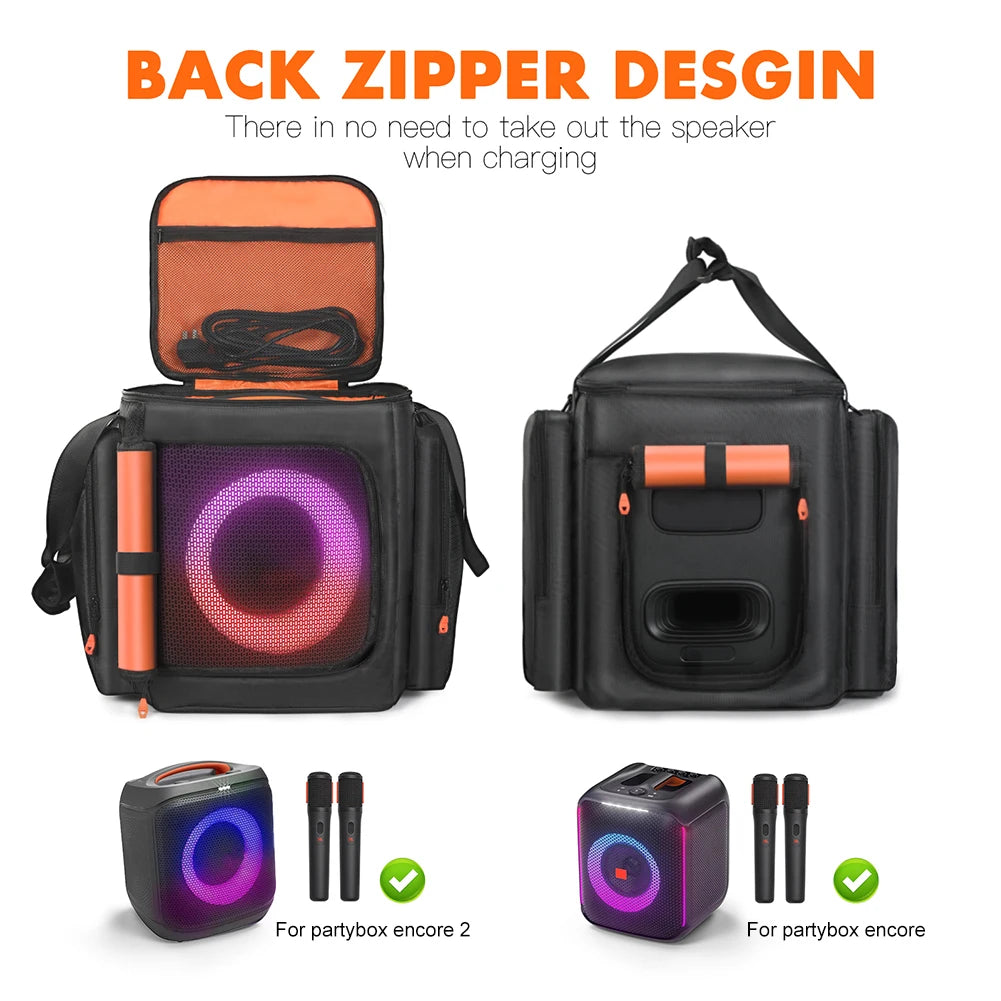 Speaker Bag for PartyBox Encore Essential 1 & 2 | Carry Case Speaker Carry Bag PRIMED