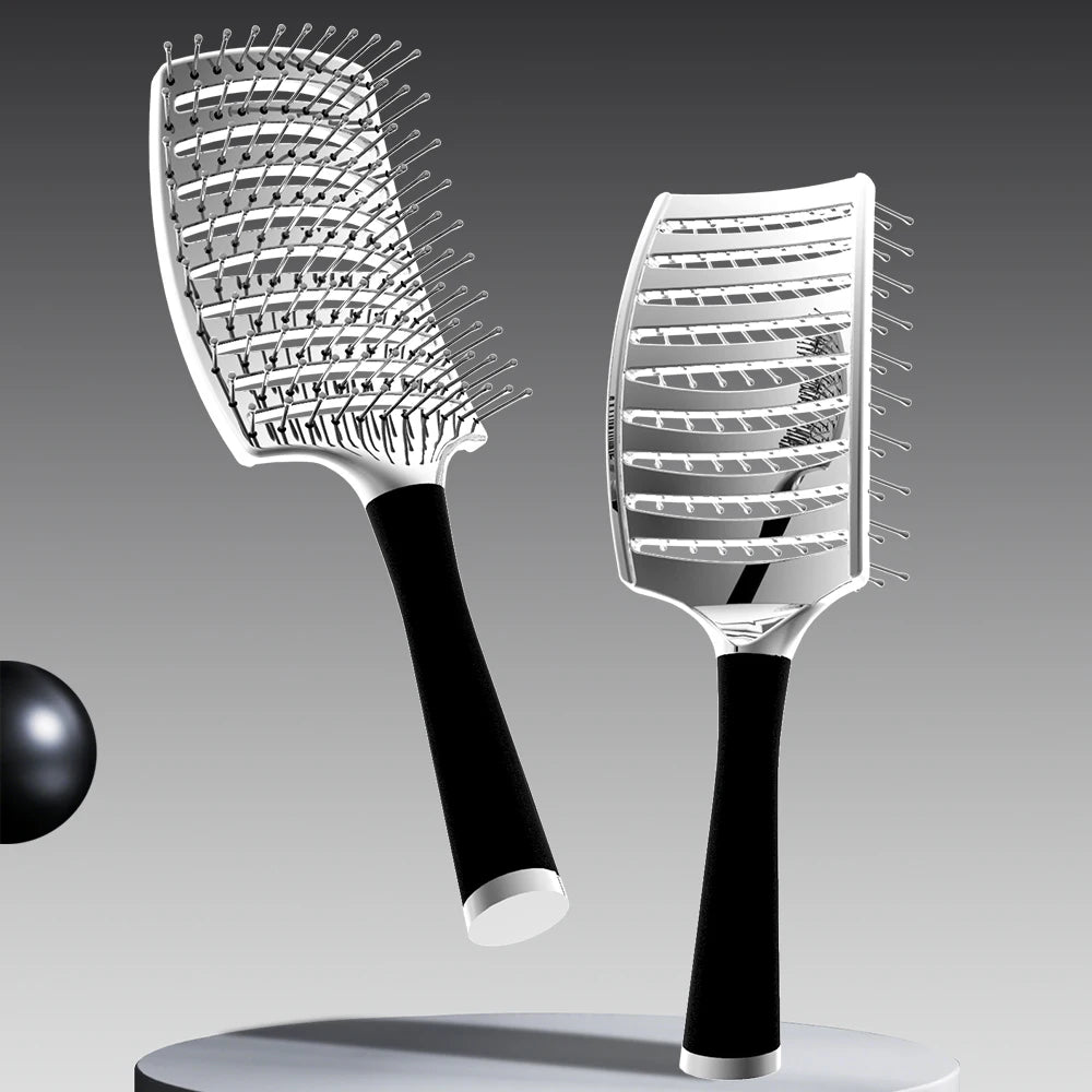 Scalp Massage Detangling Hair Brush – Wet & Curly Hair Detangling Hair Brush PRIMED