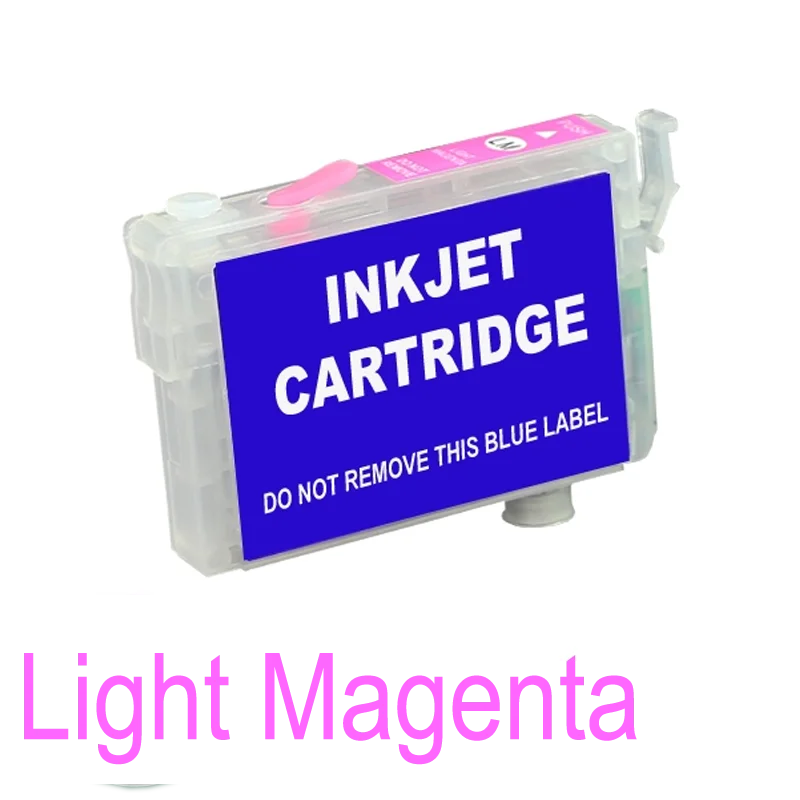 T0791–T0796 Refillable Ink Cartridges for Epson 1400 P50 PX700W Refillable Ink Cartridge PRIMED