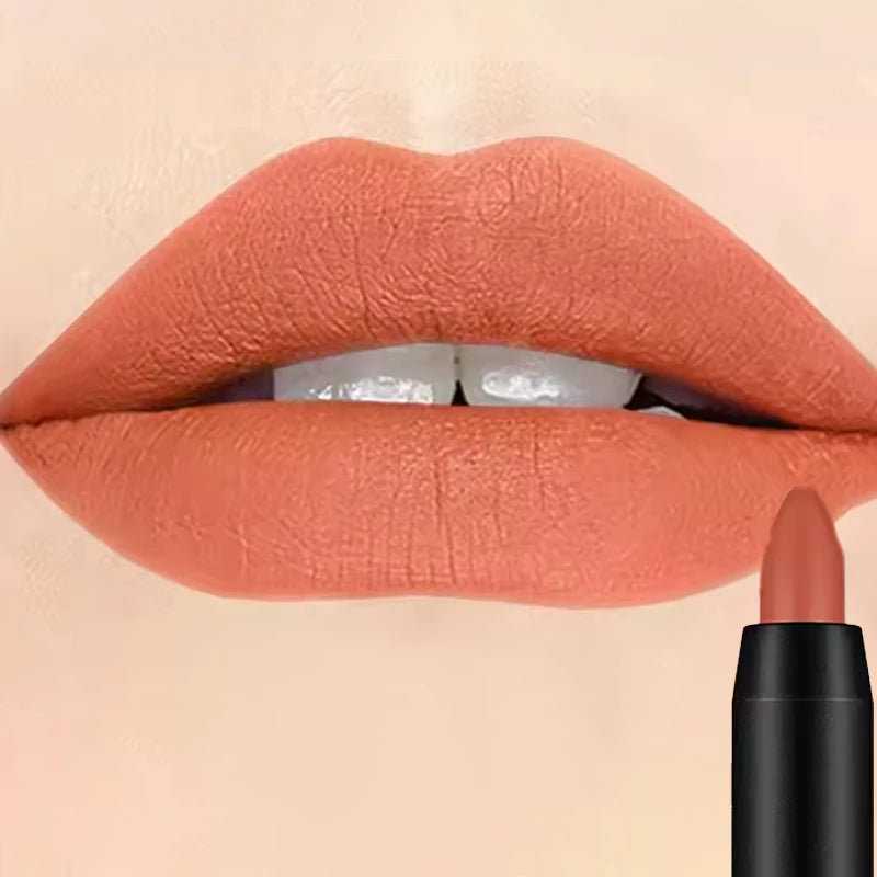 Velvet Matte Lipstick – 19 Shades, Long-Wear & Moisturizing