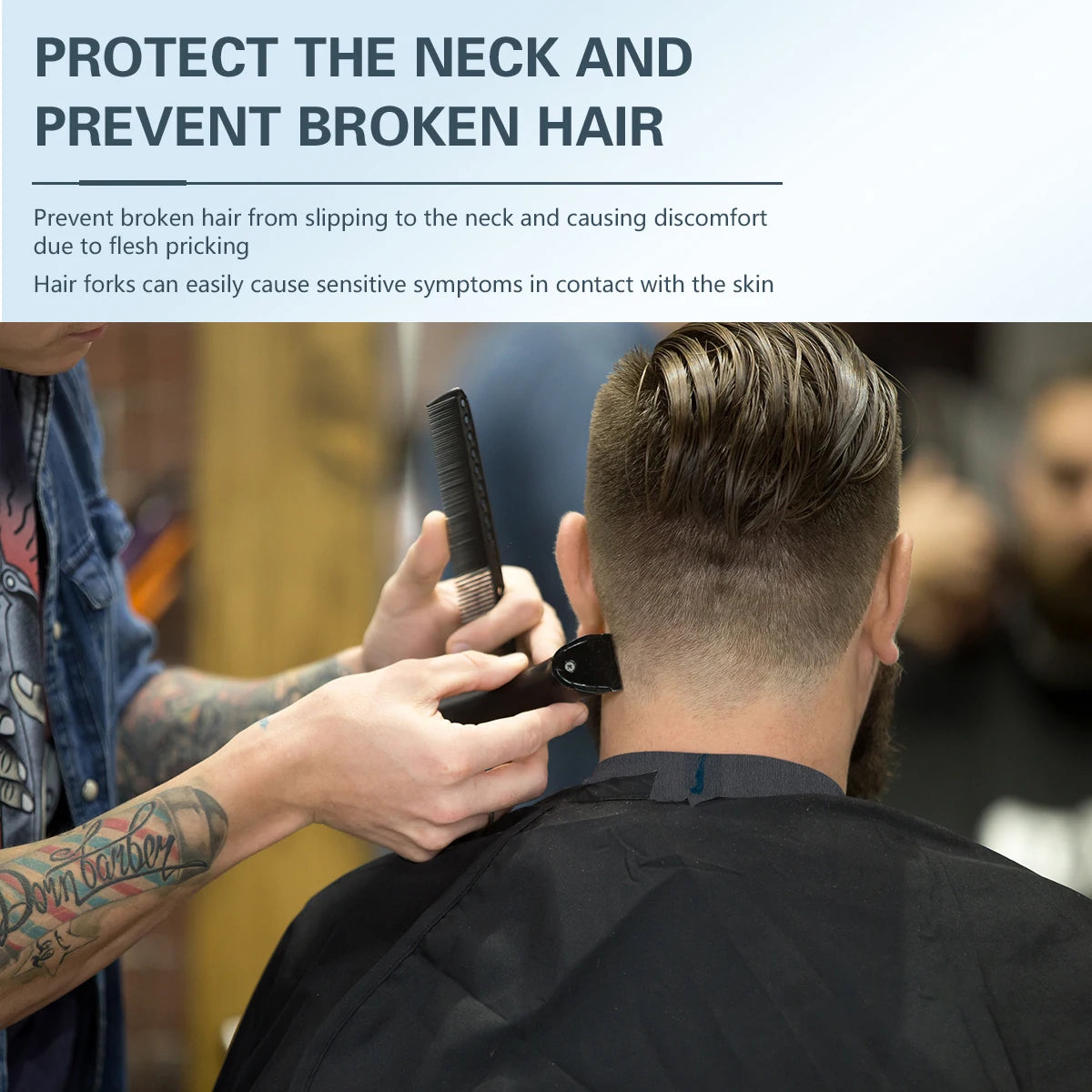 Salon Neck Paper Roll – Barber Collar Protection Strip