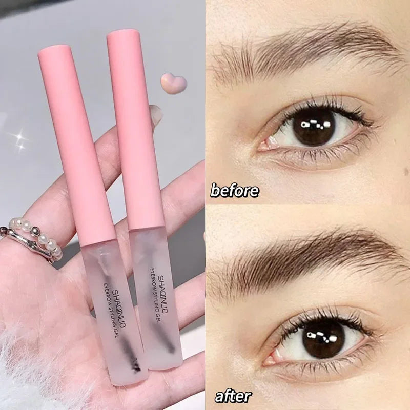 Transparent Waterproof Eyebrow Styling Gel – 3D Natural Brow Eyebrow Styling Gel PRIMED
