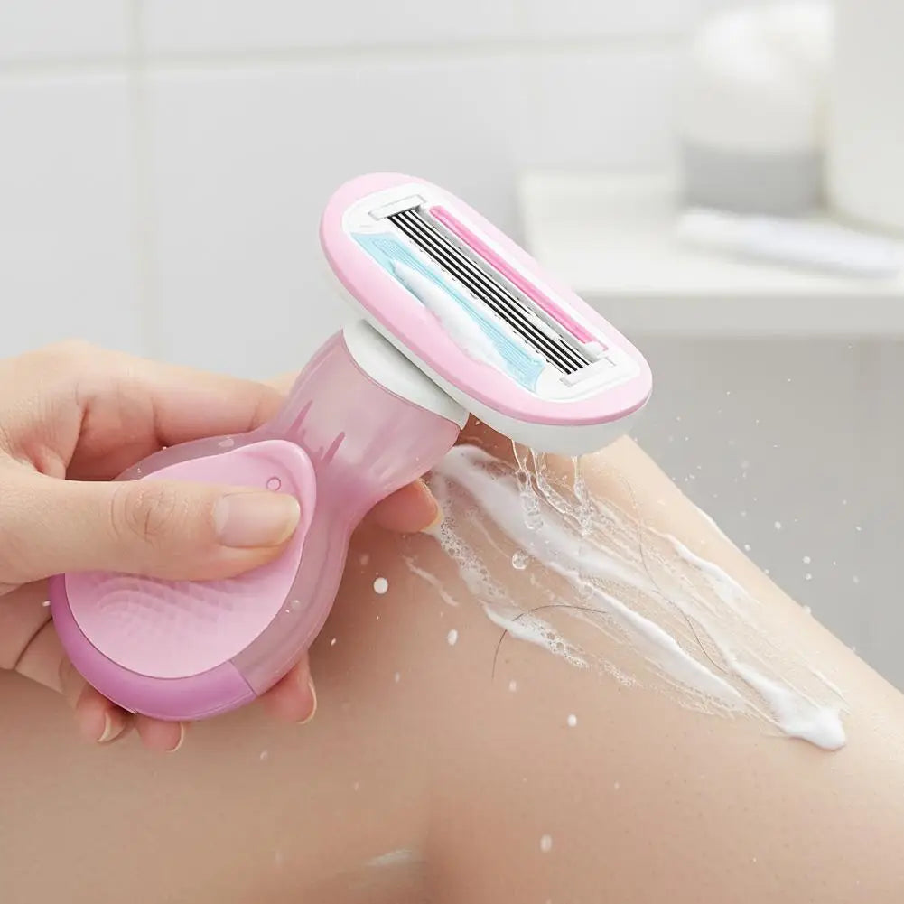 Women's Travel Razor Set – Face, Leg & Body Shaving Kit